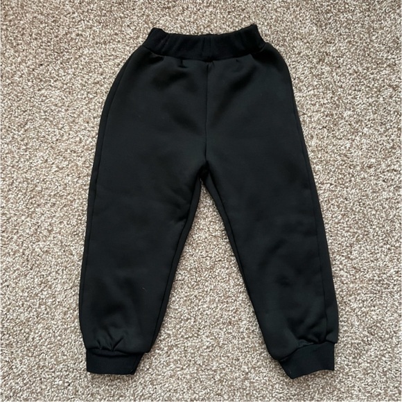 SHEIN Black Thermal Lined Matching Set Size 4Y - Picture 10 of 13